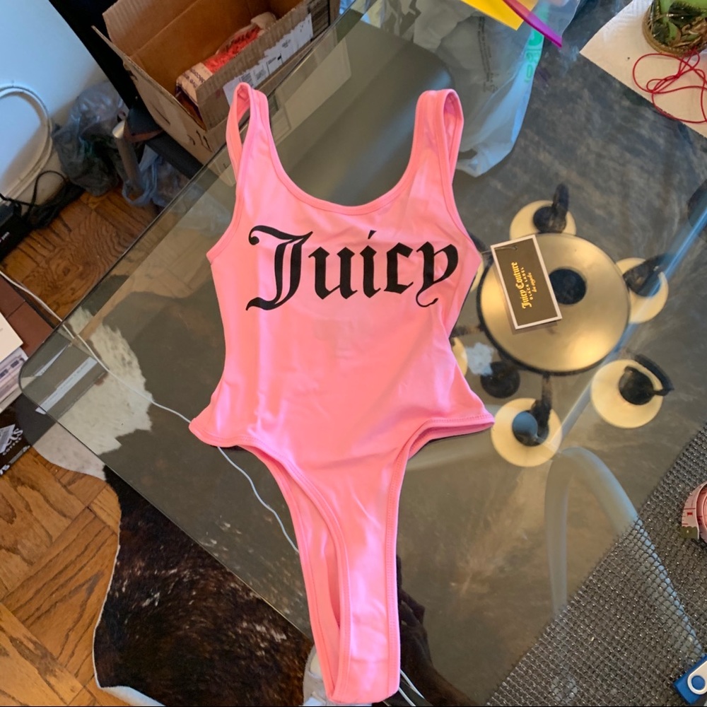 New with Tag Juicy Couture Scoopneck Bodysuit